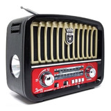 Radio  Vitage Finca Linterna  Recargable Bluetooth Am/fm Mp3