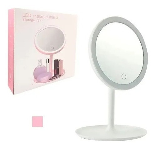 Espejo Led  Maquillaje Giratorio Espejo Plegable Organizador