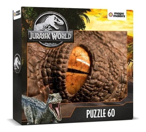 Rompecabezas Jurassic World Puzzle 60 Piezas Dinosaurios Edu