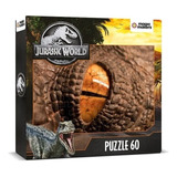 Rompecabezas Jurassic World Puzzle 60 Piezas Dinosaurios Edu