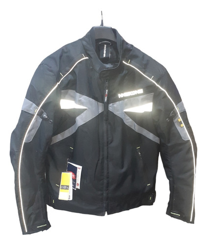 Campera Cordura 4s Xxl Negro Ninetoone Riccia Motos 