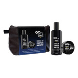 Kit Go By Everlast Shampoo Pomada Modeladora Necessaire