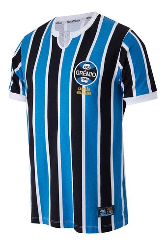Camisa Grêmio Retrô 1981 Campeão Brasileiro Masc Oficial