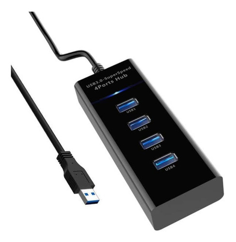 Hub Multipuerto Switch Usb 3.0 4 Puertos 5 Gbps