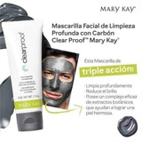 Mascarilla Facial  Limpieza  Con Carbón Activo Clear Proof