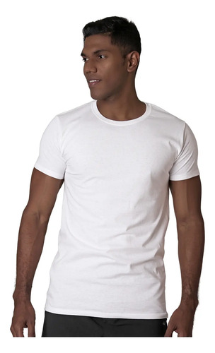 Playera Basico Hombre Blanco Optima 56504247
