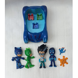 Auto Vehiculo Catboy Pj Masks + Catboy, Gekko, Romeo, Ninja.