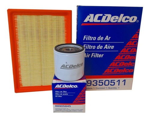 Kit Filtro De Aire + Aceite Original Chevrolet Onix Prisma