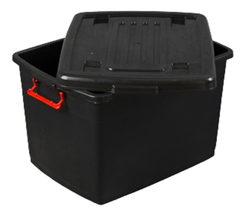 Contenedor Caja De Plastico 95 Lts Heavy Box Grande