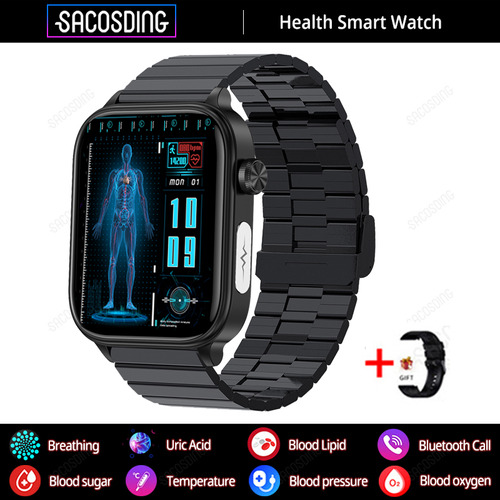 Smartwatch Ecg Reloj Inteligen Hombre Llamada Bluetooth 2024