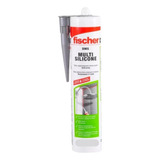 Silicona Acetica Blanca Sellador Fischer 260ml Fungicida