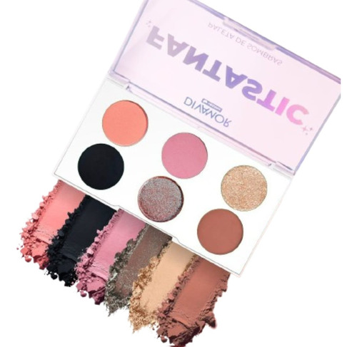 Paleta De Sombras Fantastic, Divamor, #1, #2 E #3