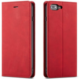 Funda Para iPhone 7/8, Rojo/billetera/soporte/resistente