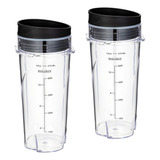 Vasos De Repuesto De 16 Oz Para Ninja Qb3001ss Fit Compact P