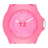 Reloj Fucsia Skechers Dama Unitalla Mod. Sr6022. Color De La Correa Rosa Color Del Bisel Rosa Color Del Fondo Rosa