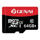 Kit 9 Cartão Memória Micro Sd Genai 64gb Original Pronto E