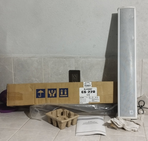 Altavoz De Columna Steren Cs220 Para Interiores O Exteriores