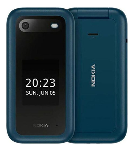 Celular Nokia 2660 Flip Ta-1474 Azul Simples P/idosos 