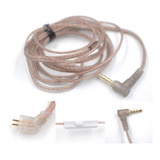 Cable De Repuesto Audífonos Kz Tipo B Con Mic - Zst Zs10 Es4
