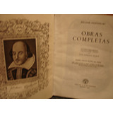 William Shakespeare Obras Completas Aguilar 1951