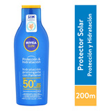 Nivea Sun Protector Solar Hidratante Fps 50+