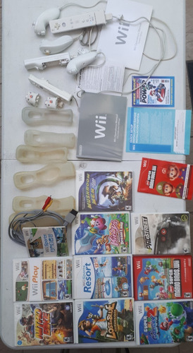 Nintendo Wii Sports Branco + 1 Jogos Originais + Acessorios