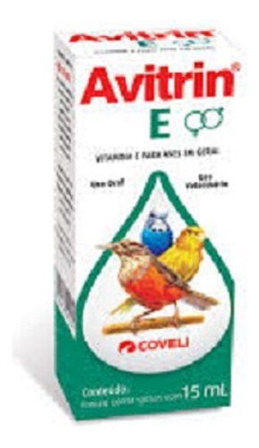 Avitrin Vitamina E Para Aves Em Geral