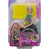 Muñeca En Silla De Ruedas Barbie Fashionista