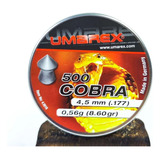 Caja Umarex Cobra 4.5mm 500 Unidades