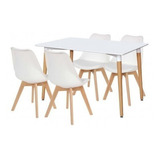 Comedor Eames Minimalista Con Sillas Vintage 