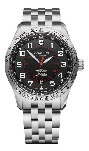 Reloj Airboss Mechanical Victorinox Plateado