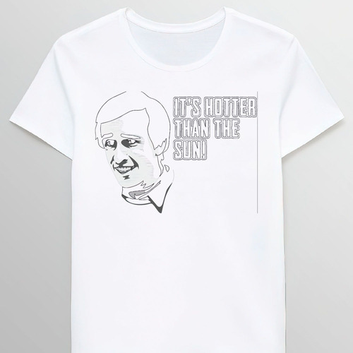 Remera Alan Partridge Hotter Than The Sun Quote 36775894