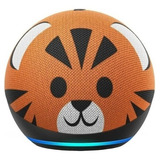 Amazon Echo Dot 4rd Gen Kids Asistente Virtual Alexa Tigre