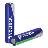 2 Pilas Aaa Recargables Larga Duración 1000mah Volteck 47205