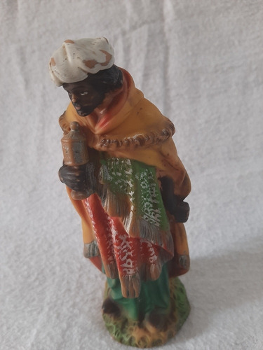 Figura De Pesebre / Bartolini / Rey Mago Mediano