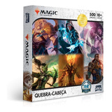 Magic The Gathering Puzzle Quebra Cabeça 500 Peças 47x34cm