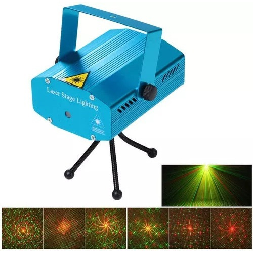 Proyector De Fiesta Luz Laser De Puntos / Electronicaroca