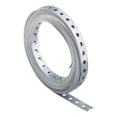 Cinta Perforada Galvanizada Montaje Fischer 15 Metros X12mm
