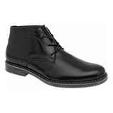 Botines Caballero Flexi Negro 111-458