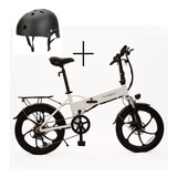 Bicicleta Eléctrica Onebot T6 Bicicleta Plegable + Casco 