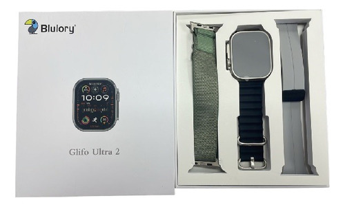 Smart Watch Relógio Glifo Ultra 2 - Com 3 Pulseiras