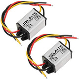 Convertidor De Corriente Para Coche, 2 Unidades, 12 V A Dc,