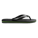 Ojotas Havaianas Natación Mujer Brasil S Negro Cli