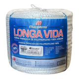 Corda Pp Branca Longa Vida Grilon 12kg 19mm Rolo C/aprox.75m