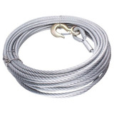 Cable De Acero Galvanizado Con Gancho 7x19 5/8  Rollo 40m P