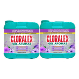 2 Cloralex En Gel Aromas 10 Lt