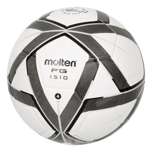 Balón Fútbol Molten Forza F4g1510 Laminado No. 4 | Sporta Mx Color Negro