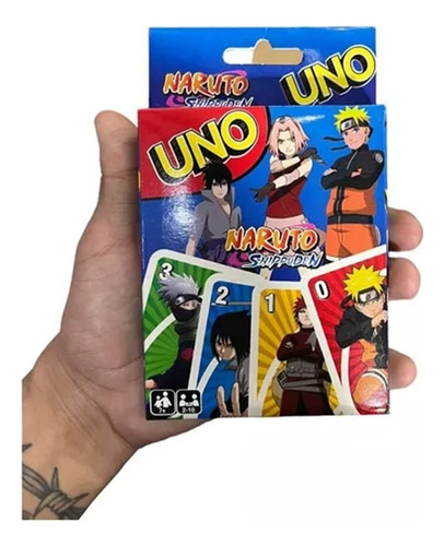 Juego Uno Cartas Naruto Shippuden