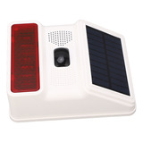 Alarma Solar Inalámbrica Dc 5v 433mhz 100db Sensor Infrarroj