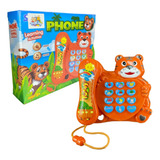 Telefoninho Infantil Musical De Tigre